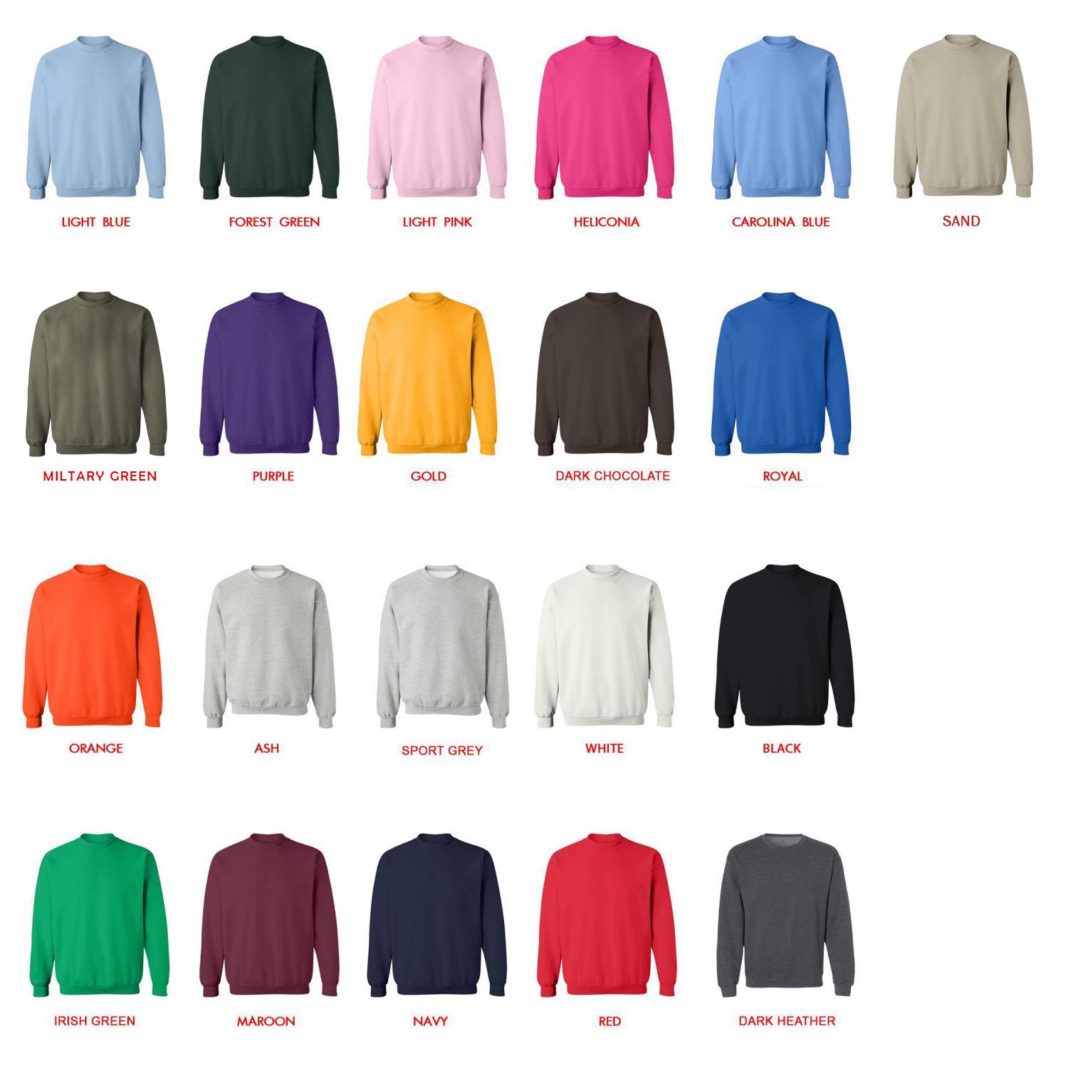 sweatshirt color chart - My Hero Academia EU Store