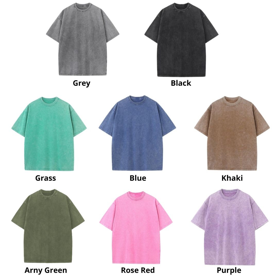 Mineral Wash T Shirt Color - My Hero Academia EU Store
