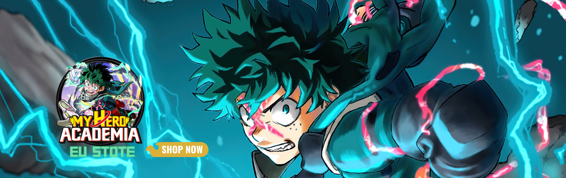 My Hero Academia EU Store Banner - My Hero Academia EU Store