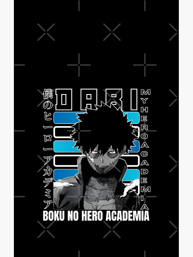 Broken Hero Dabi Shower Curtain - Image 2