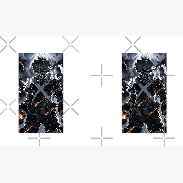 Explosive Power Anime Hero Dark Battle Warrior Anime Action Art Mug - Image 2