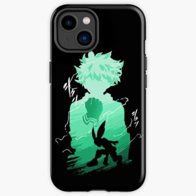 Green Haired Hero Izuku Iphone Case