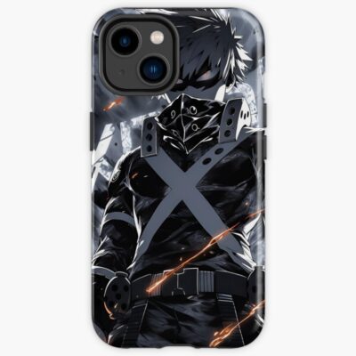 Explosive Power Anime Hero Dark Battle Warrior Anime Action Art Iphone Case