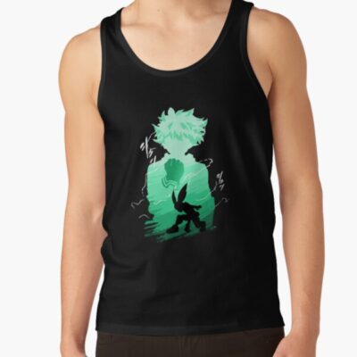 Green Izuku Hero Tank Top