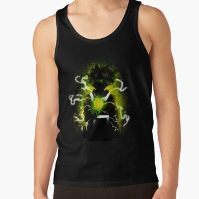 Green Haired Hero Tank Top