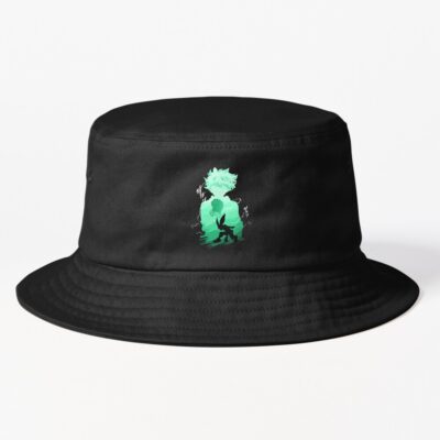 Green Haired Hero Bucket Hat