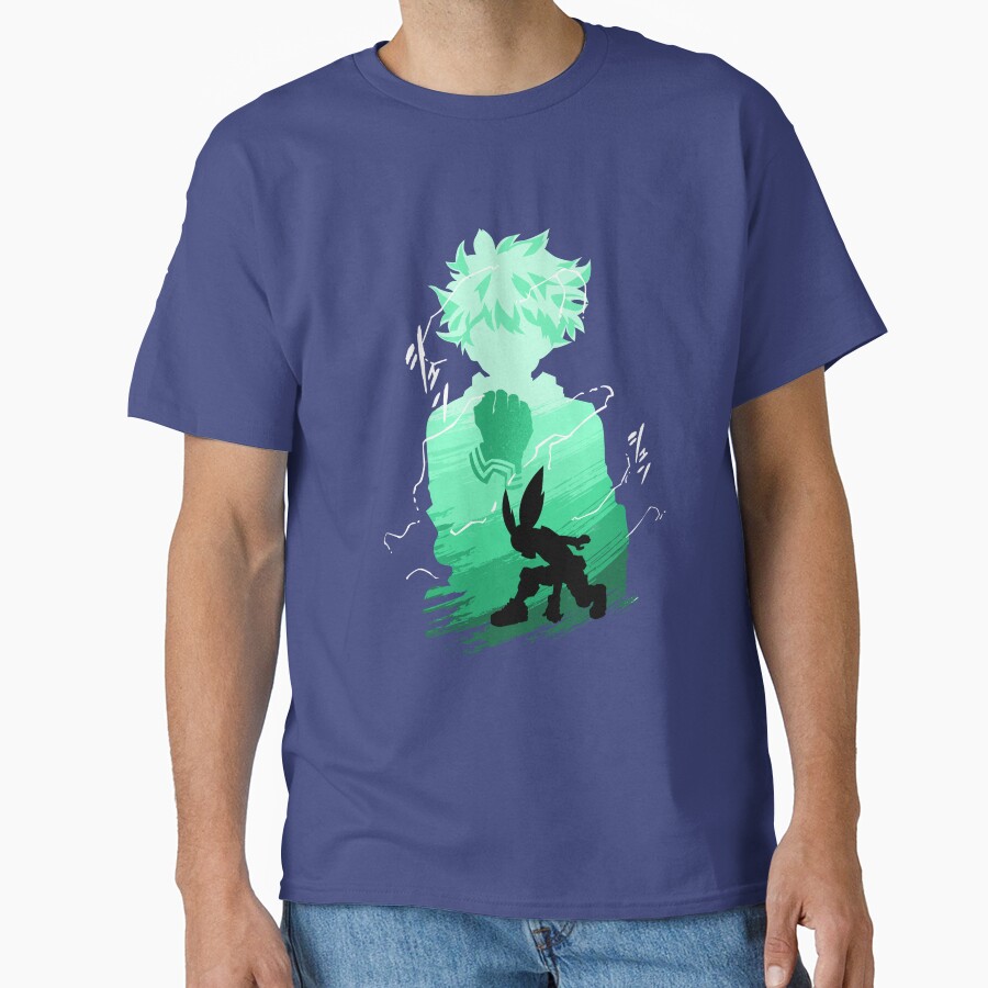 Green Izuku Hero T-shirt - Image 4