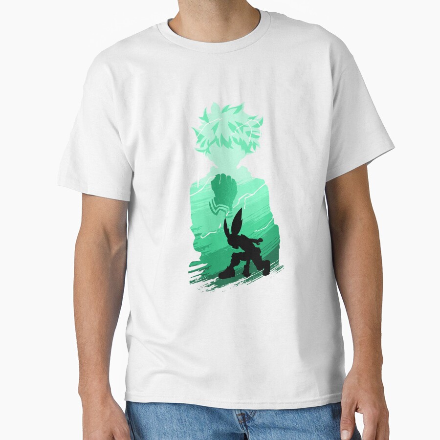 Green Izuku Hero T-shirt - Image 2