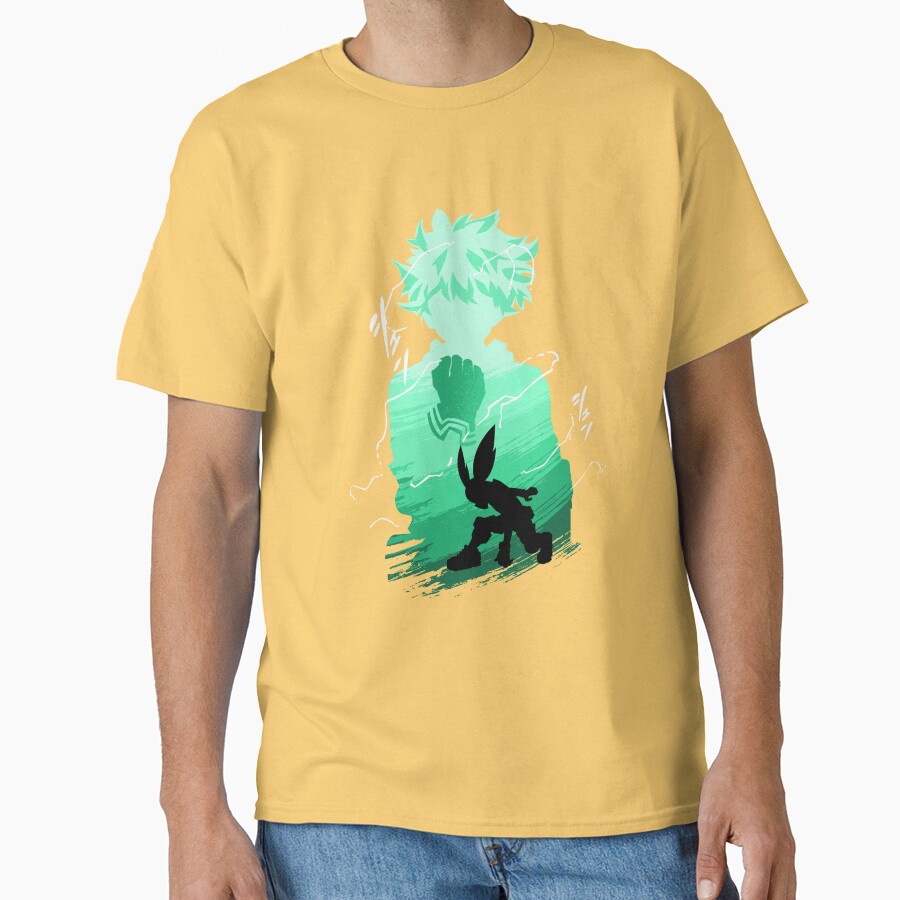 Green Izuku Hero T-shirt - Image 6