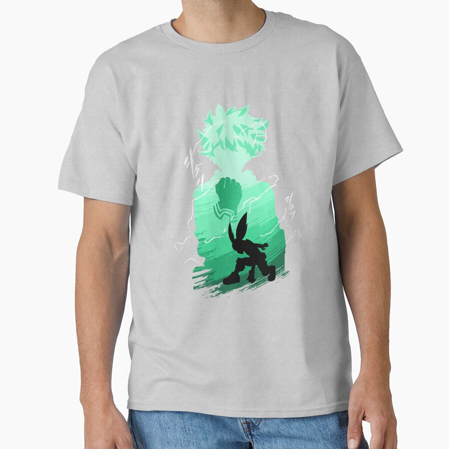 Green Izuku Hero T-shirt - Image 3