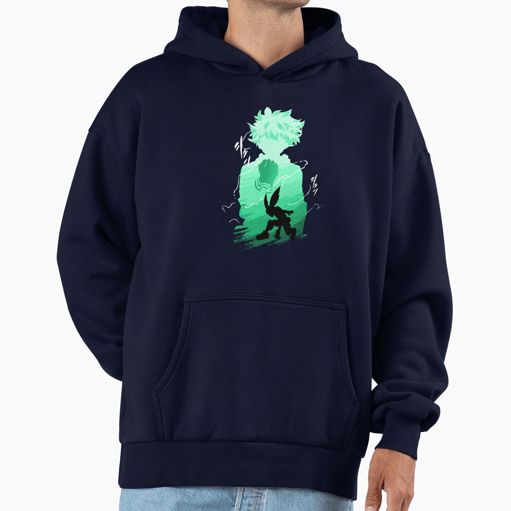 Green Izuku Hero Hoodie - Image 5