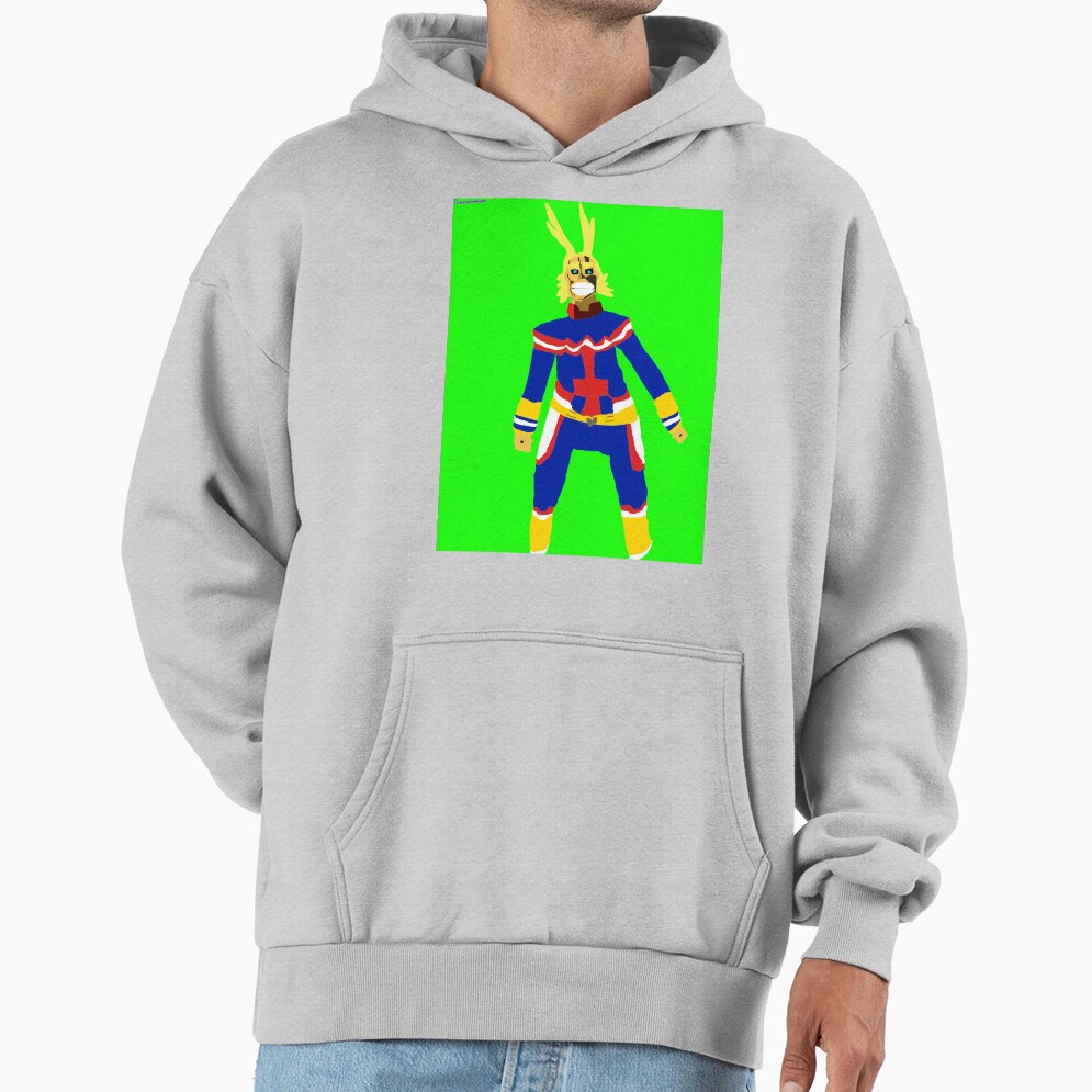 My First All Might Fanart Hoodie - Image 4