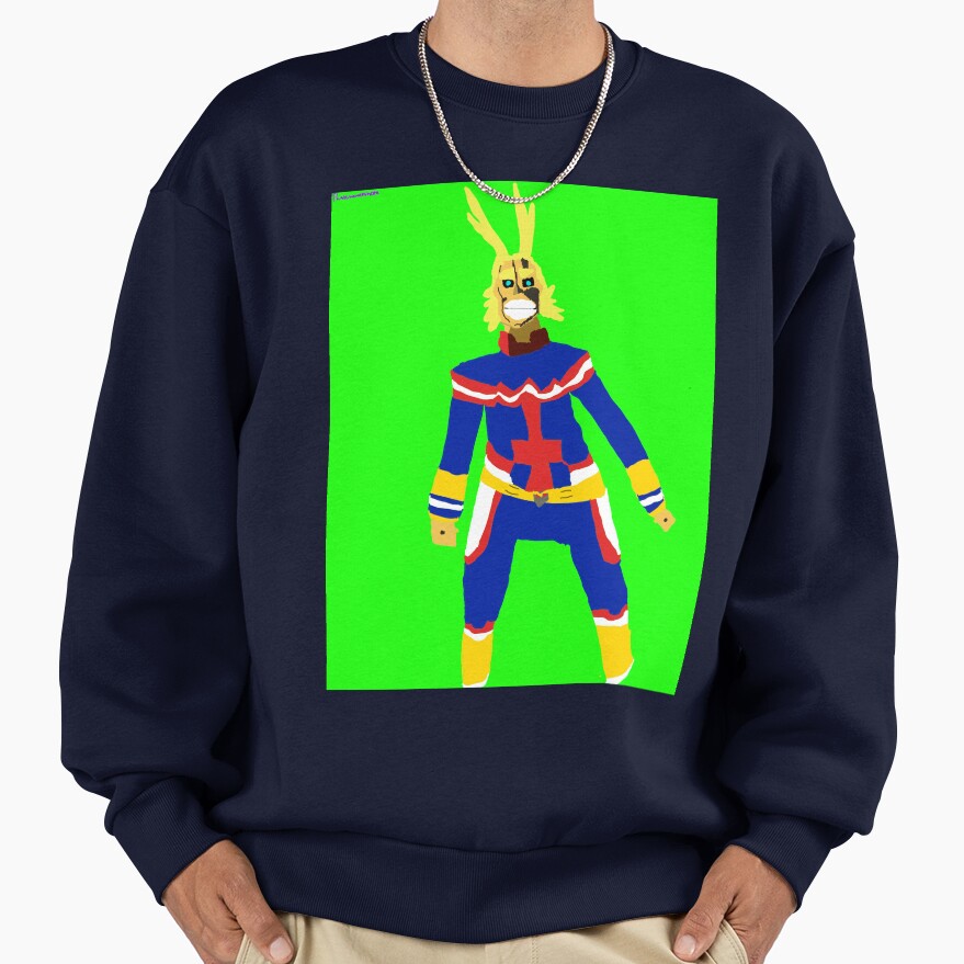 My First All Might Fanart Sweatshirt - Image 5