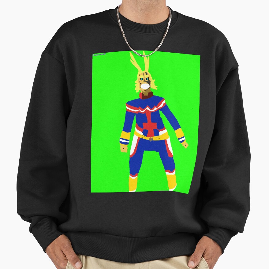 My First All Might Fanart Sweatshirt - Image 2