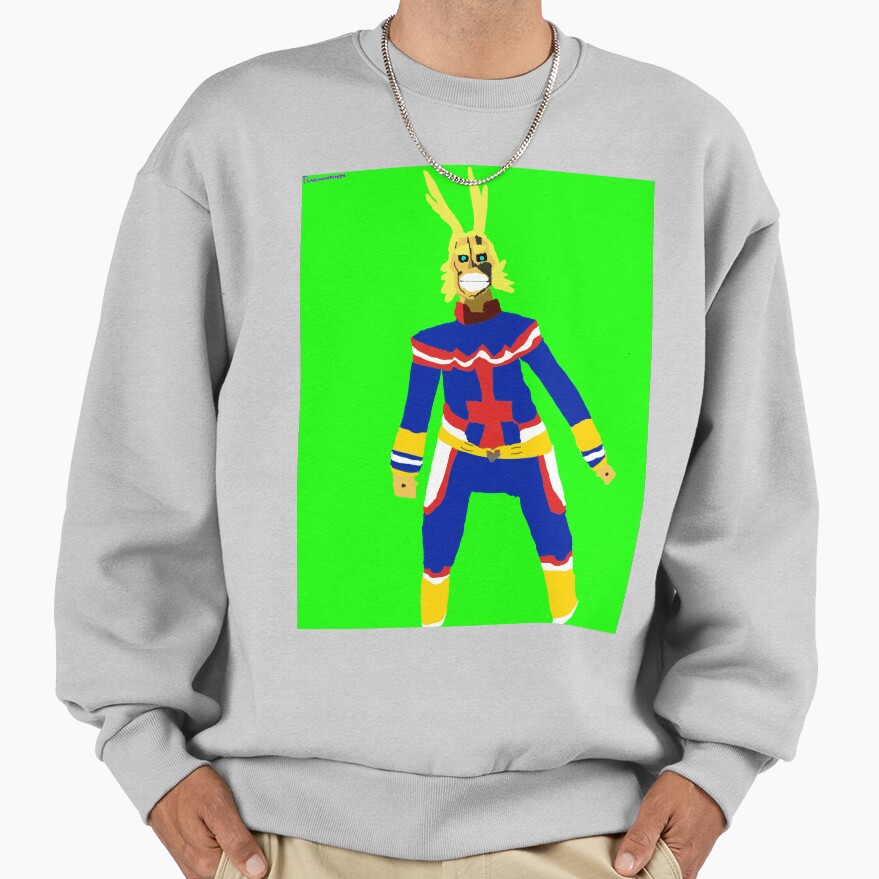 My First All Might Fanart Sweatshirt - Image 4