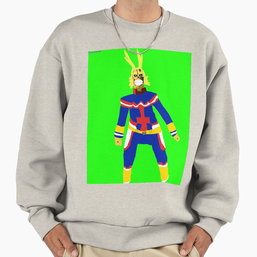 My First All Might Fanart Sweatshirt - Image 3