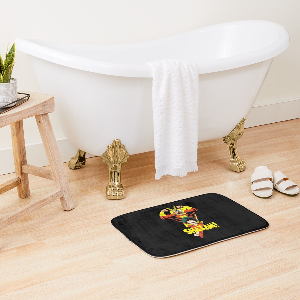 Shazam Sticker Shazam Iphone Case Shazam Poster Bath Mat - Image 2