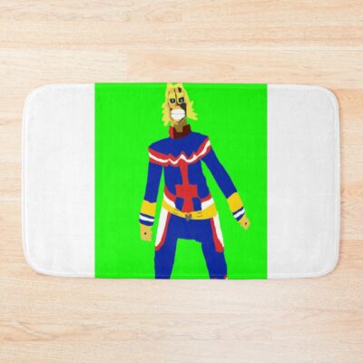 My First All Might Fanart Bath Mat