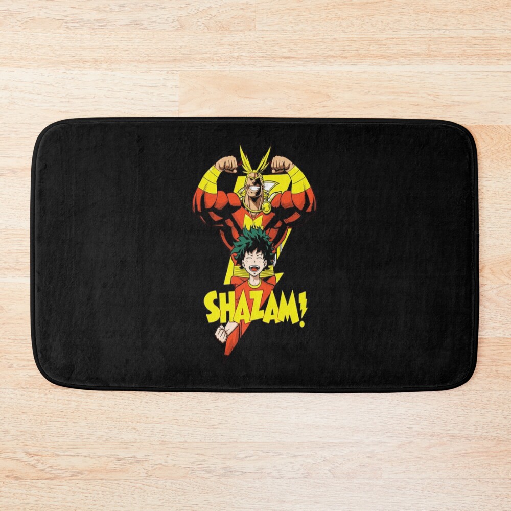 Shazam Sticker Shazam Iphone Case Shazam Poster Bath Mat