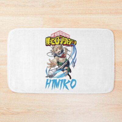 Hero Inspired Dynamic Character Illustration Himiko Bath Mat