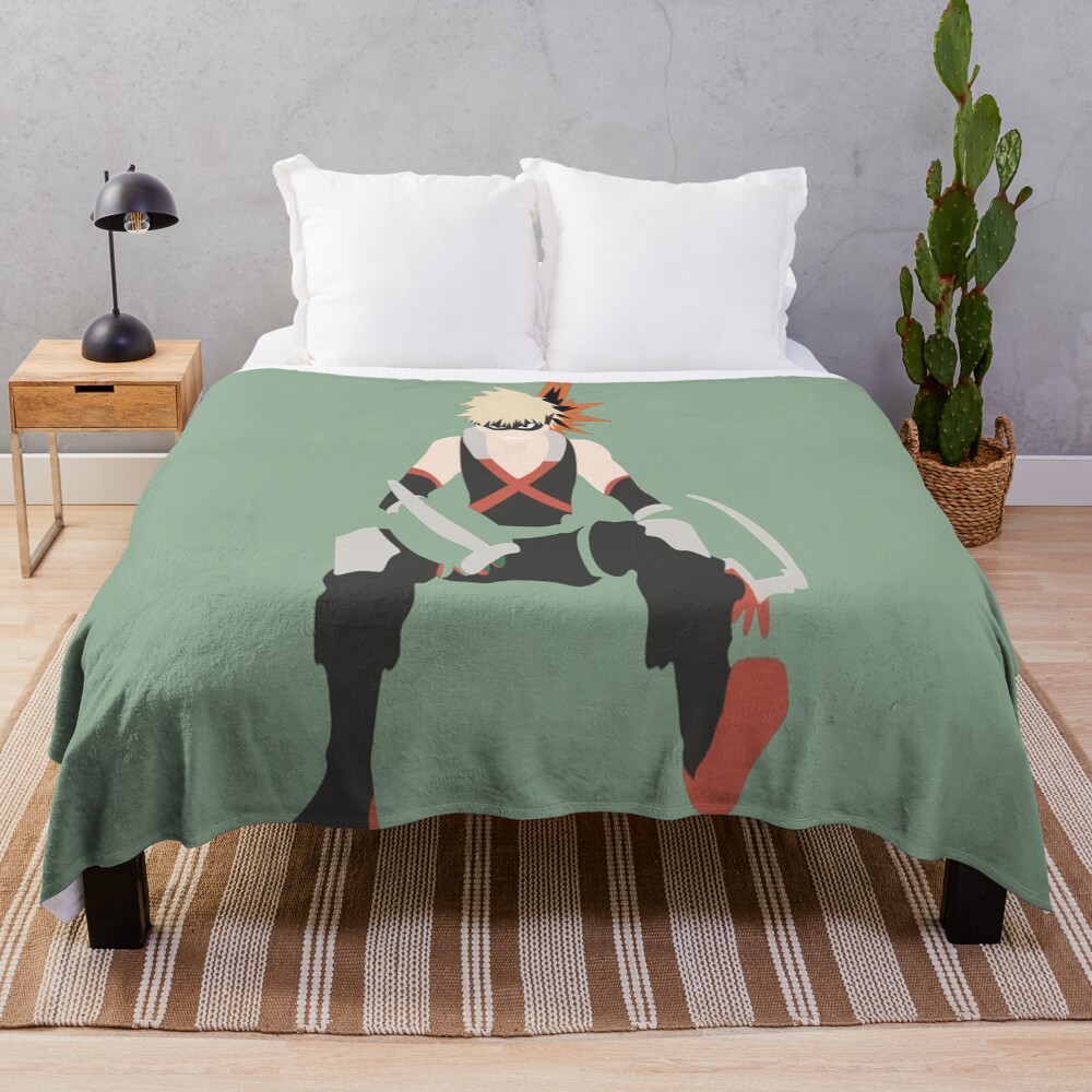 Fantasy Anime World Throw Blanket
