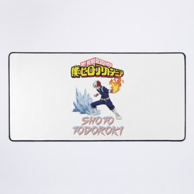 Hero Inspired Dynamic Character Illustration Shoto Mouse Pad