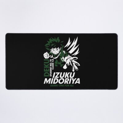 Hero Inspired Dynamic Character Illustration Mouse Pad