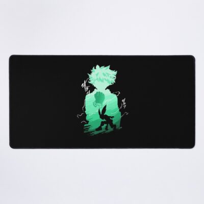 Green Haired Hero Mouse Pad