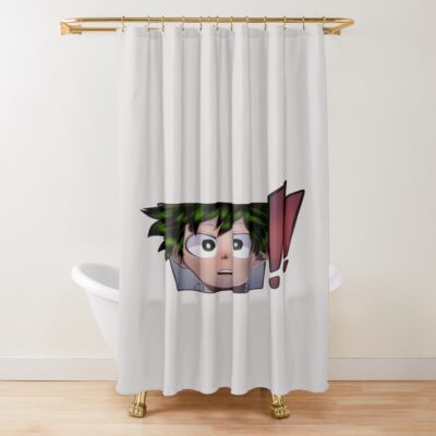 Scribble Hero Shower Curtain