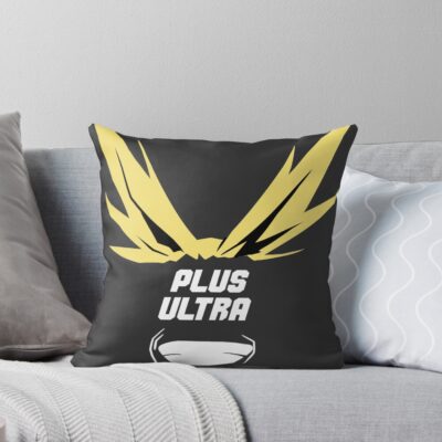 Plus Ultra All Might Throw Pillow
