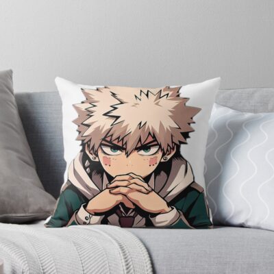 Bakudeku Design Throw Pillow