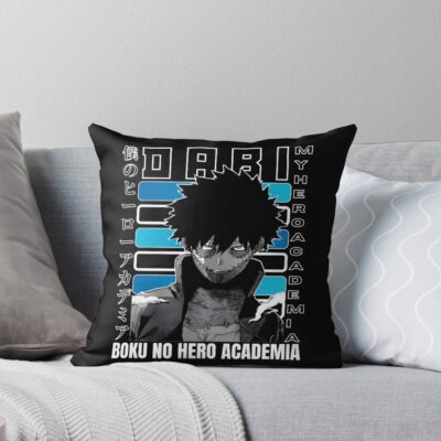 Broken Hero Dabi Throw Pillow