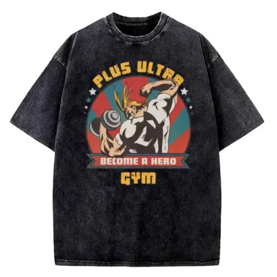 My Hero Academia Aizawa Shouta Capture Scarf Washed T-shirt
