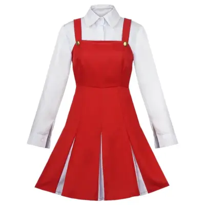Eri My Hero Academia Season 4 Cosplay Costume Uniform Dress with Wig & Horn Set